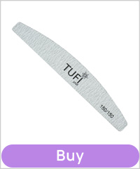 TUFI profi Nail File Half-moon Gray 150/150 grit
